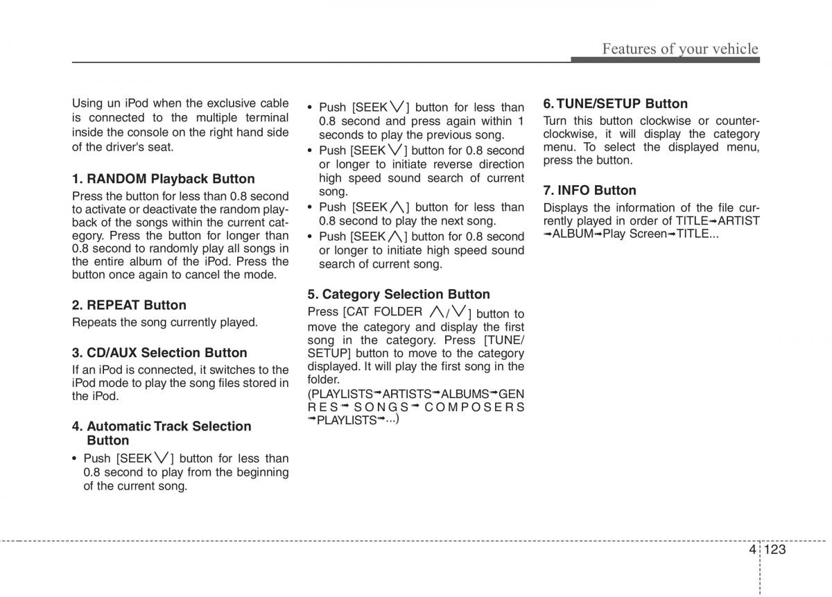 Hyundai Genesis I 1 owners manual / page 200