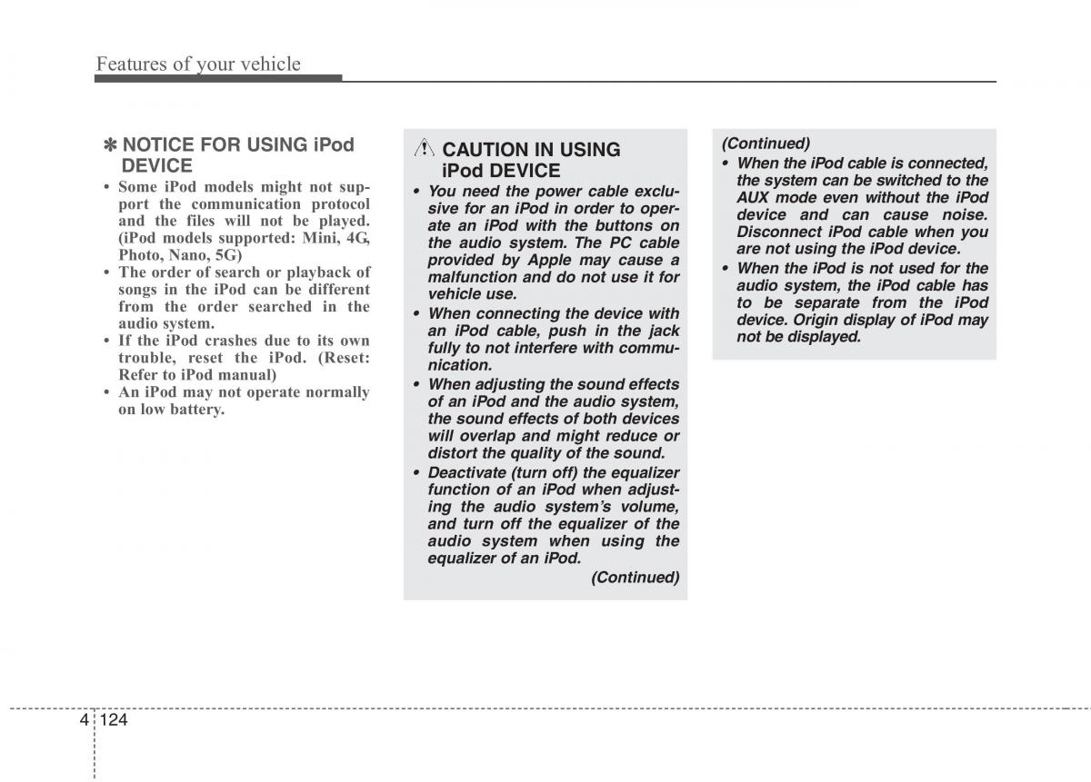 Hyundai Genesis I 1 owners manual / page 201