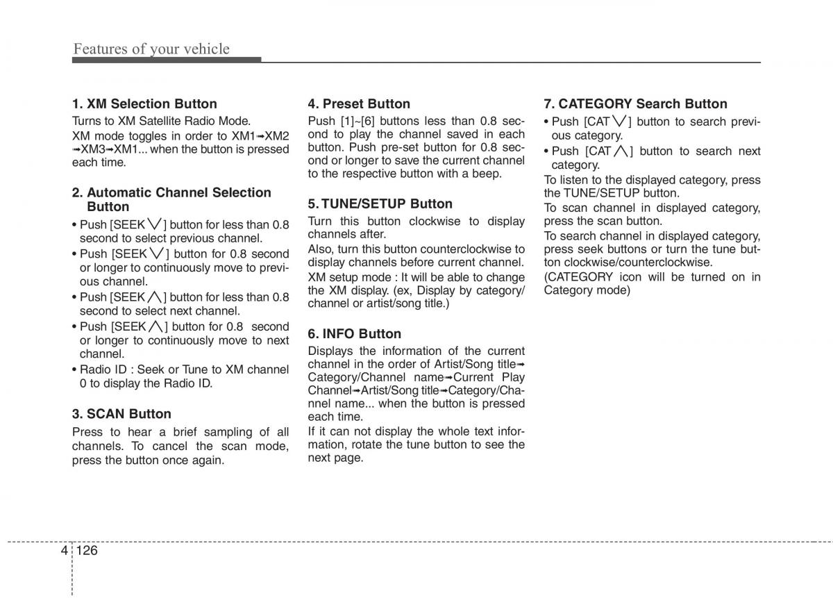 Hyundai Genesis I 1 owners manual / page 203