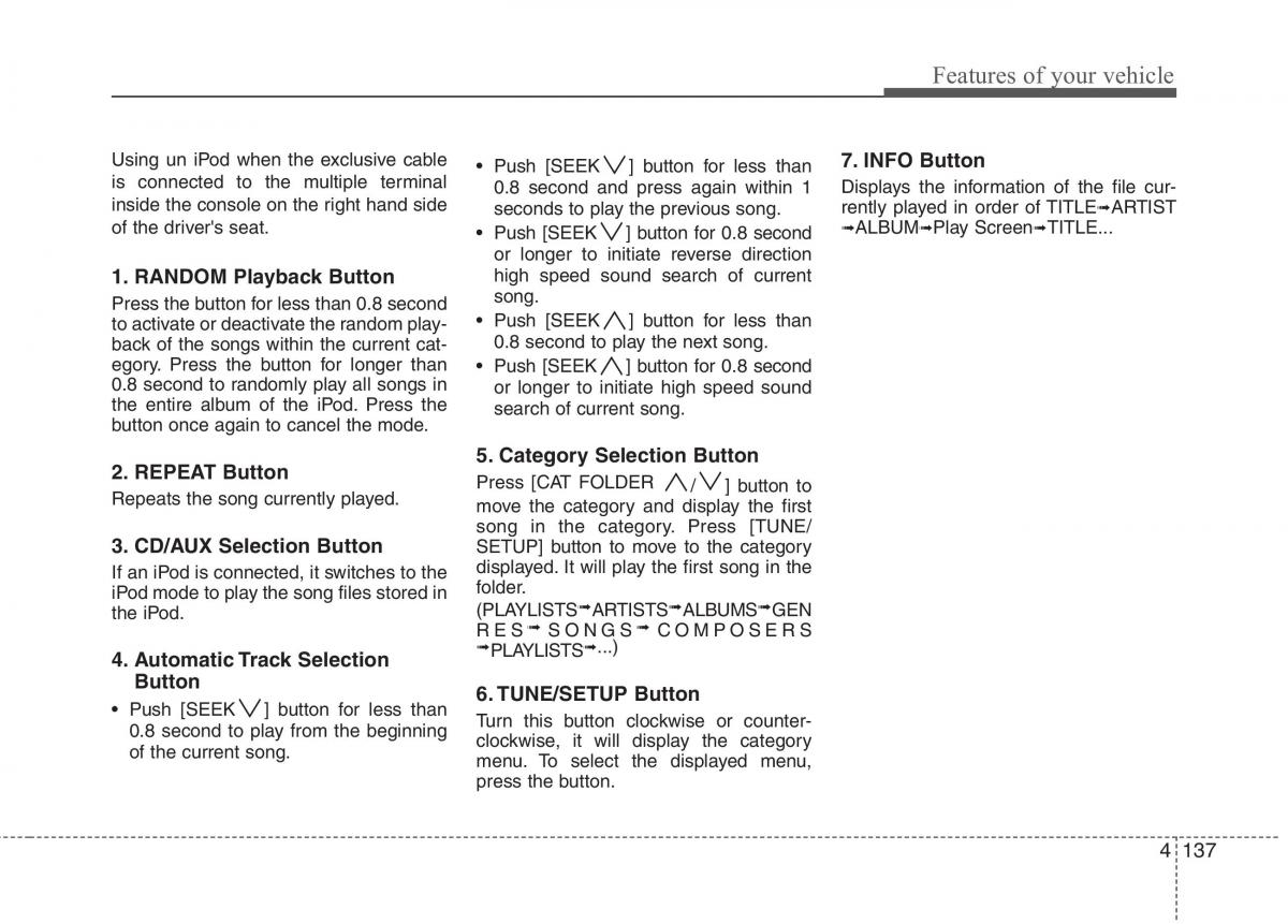 Hyundai Genesis I 1 owners manual / page 214