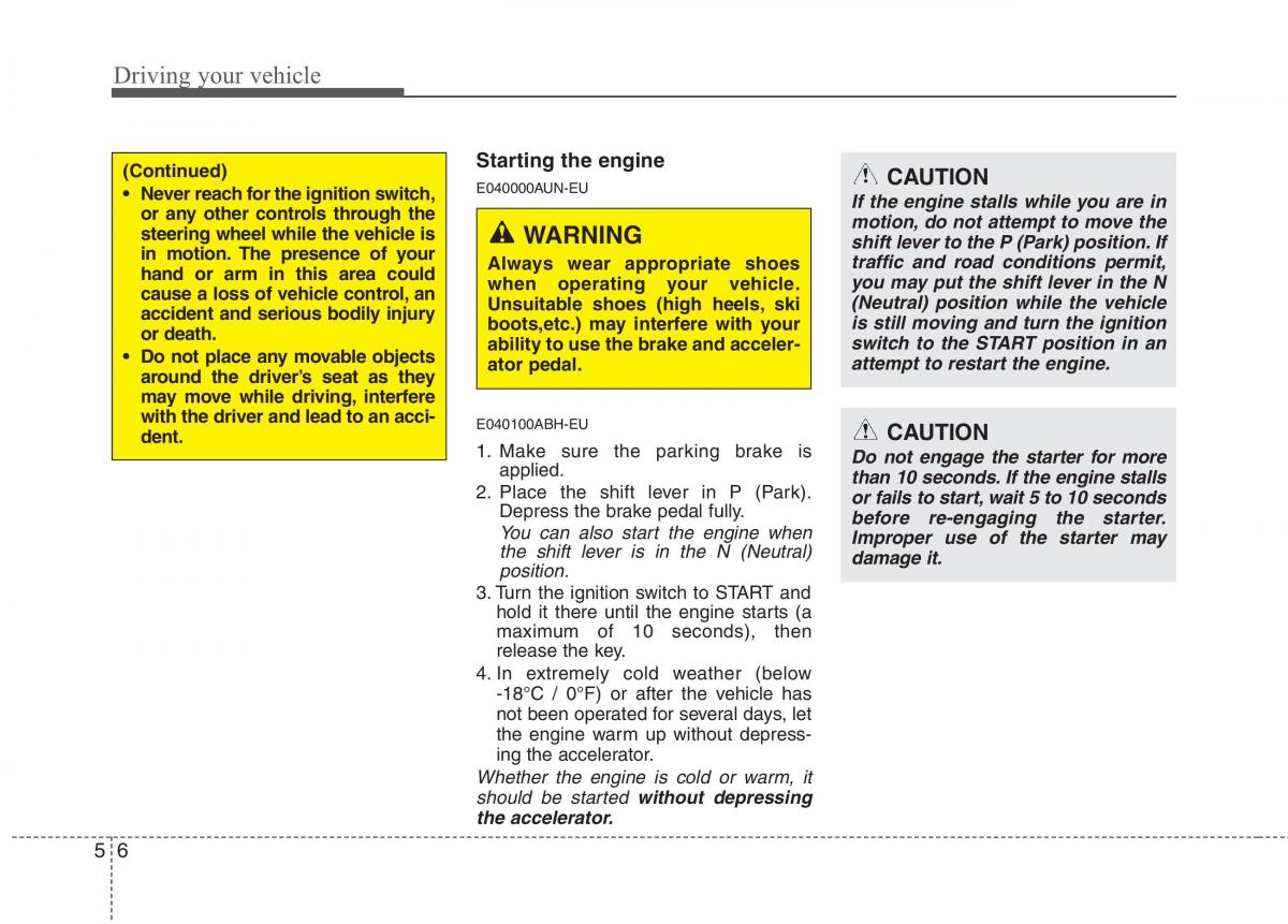 Hyundai Genesis I 1 owners manual / page 233