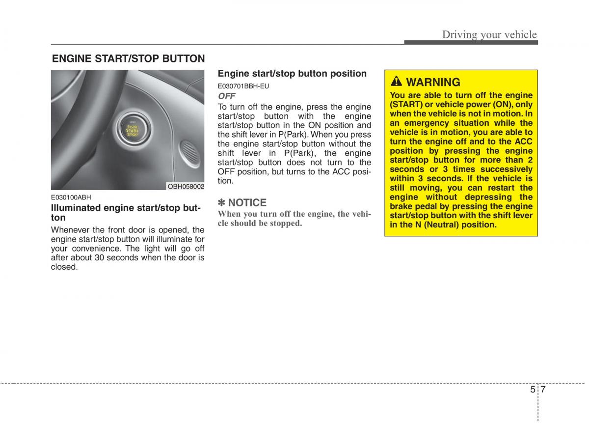 Hyundai Genesis I 1 owners manual / page 234