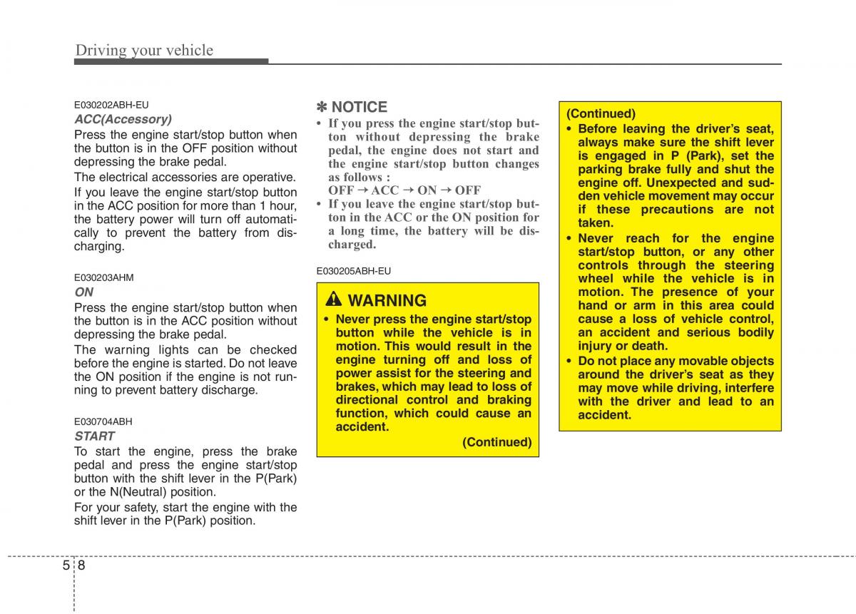 Hyundai Genesis I 1 owners manual / page 235