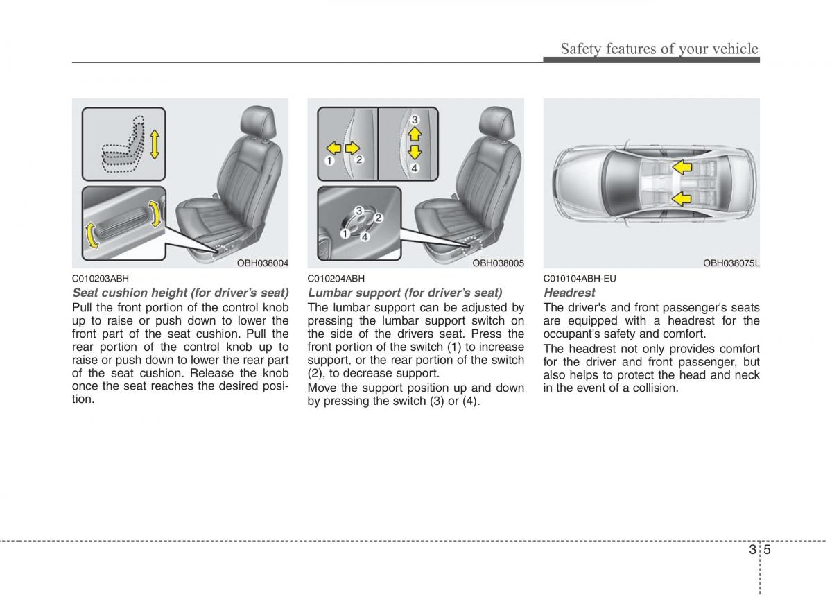 Hyundai Genesis I 1 owners manual / page 24