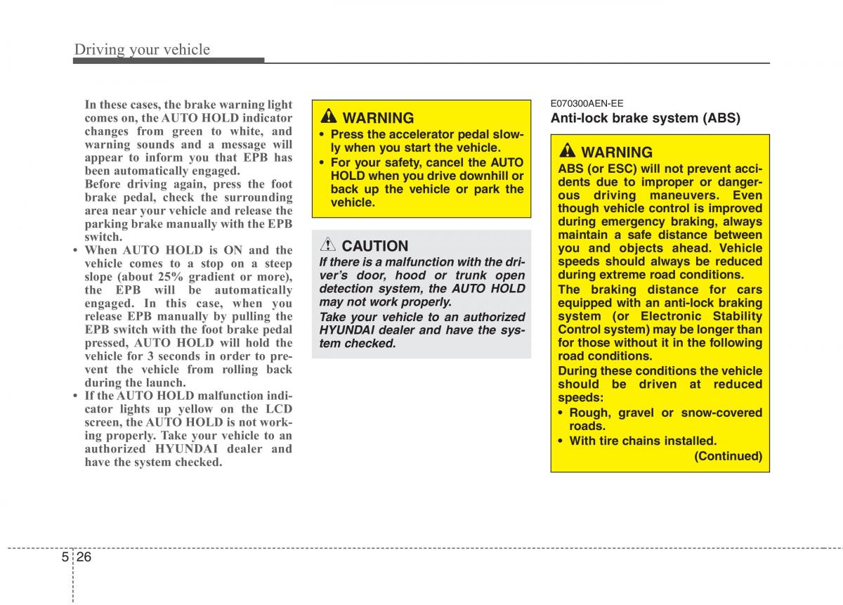 Hyundai Genesis I 1 owners manual / page 253