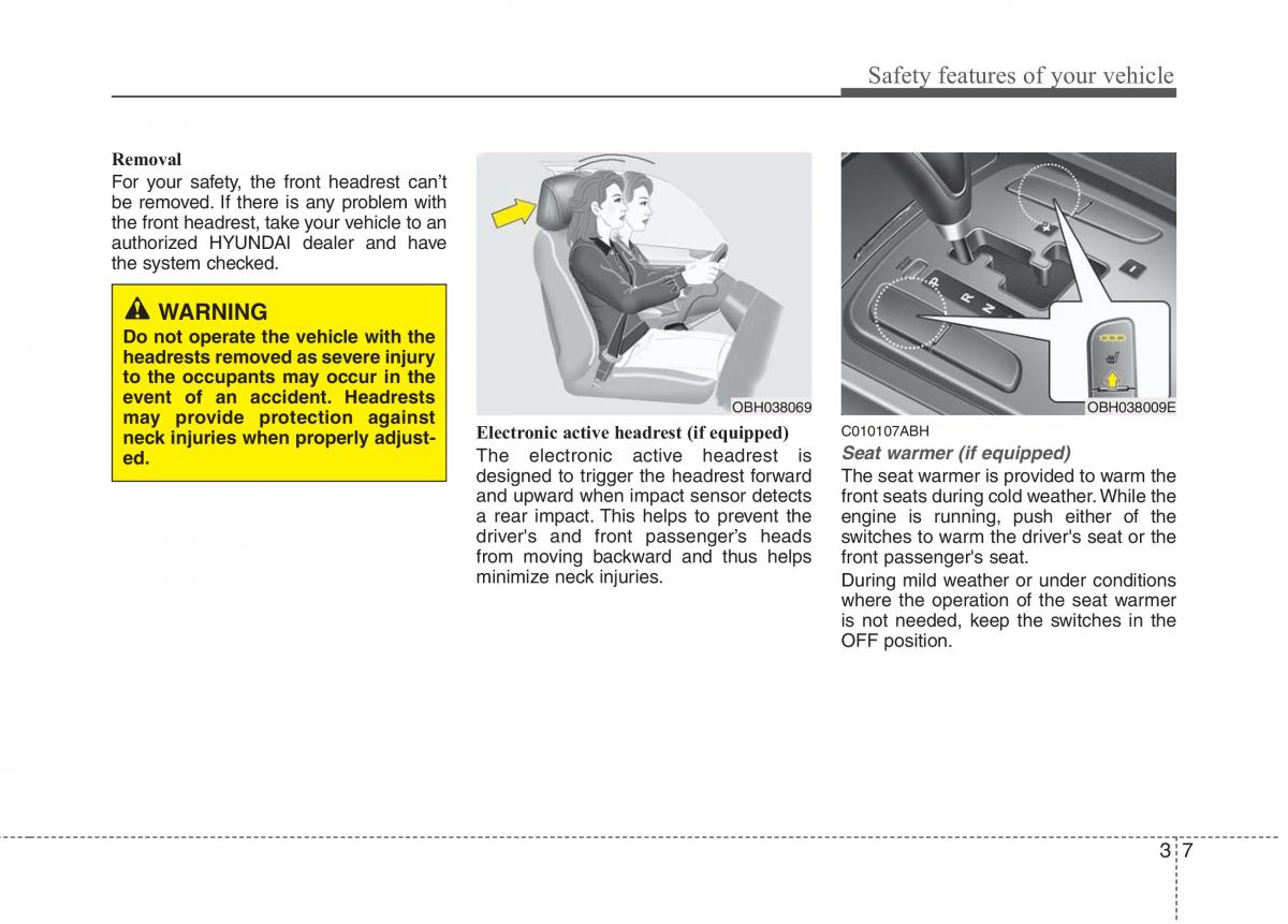 Hyundai Genesis I 1 owners manual / page 26