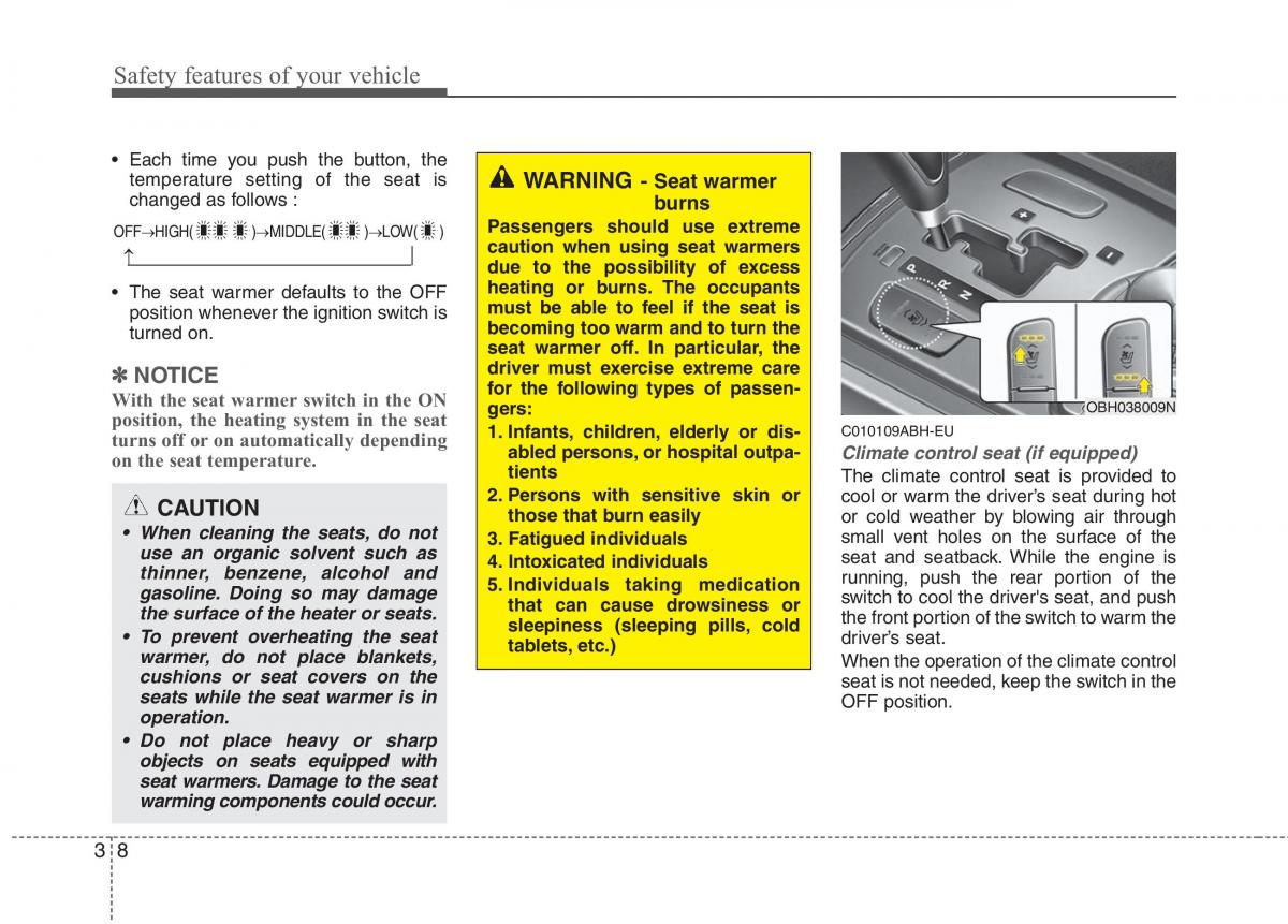 Hyundai Genesis I 1 owners manual / page 27