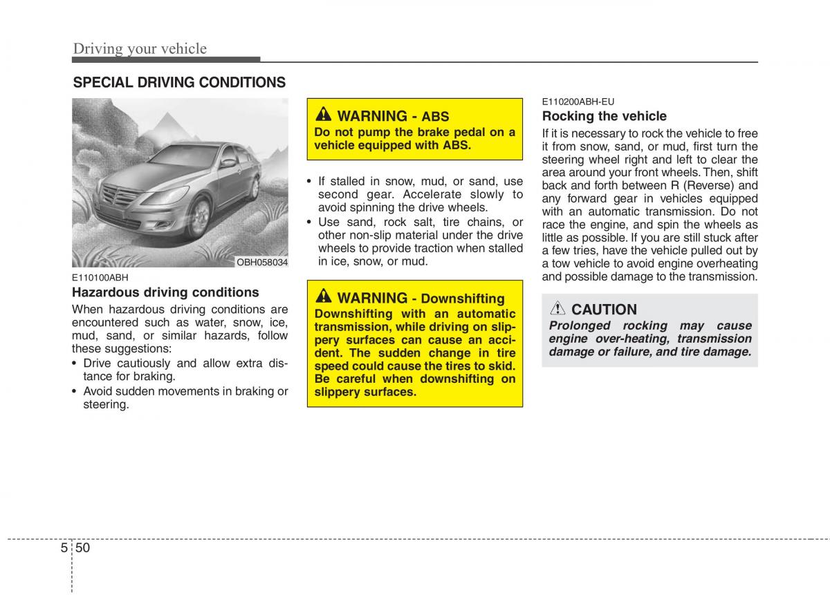 Hyundai Genesis I 1 owners manual / page 277