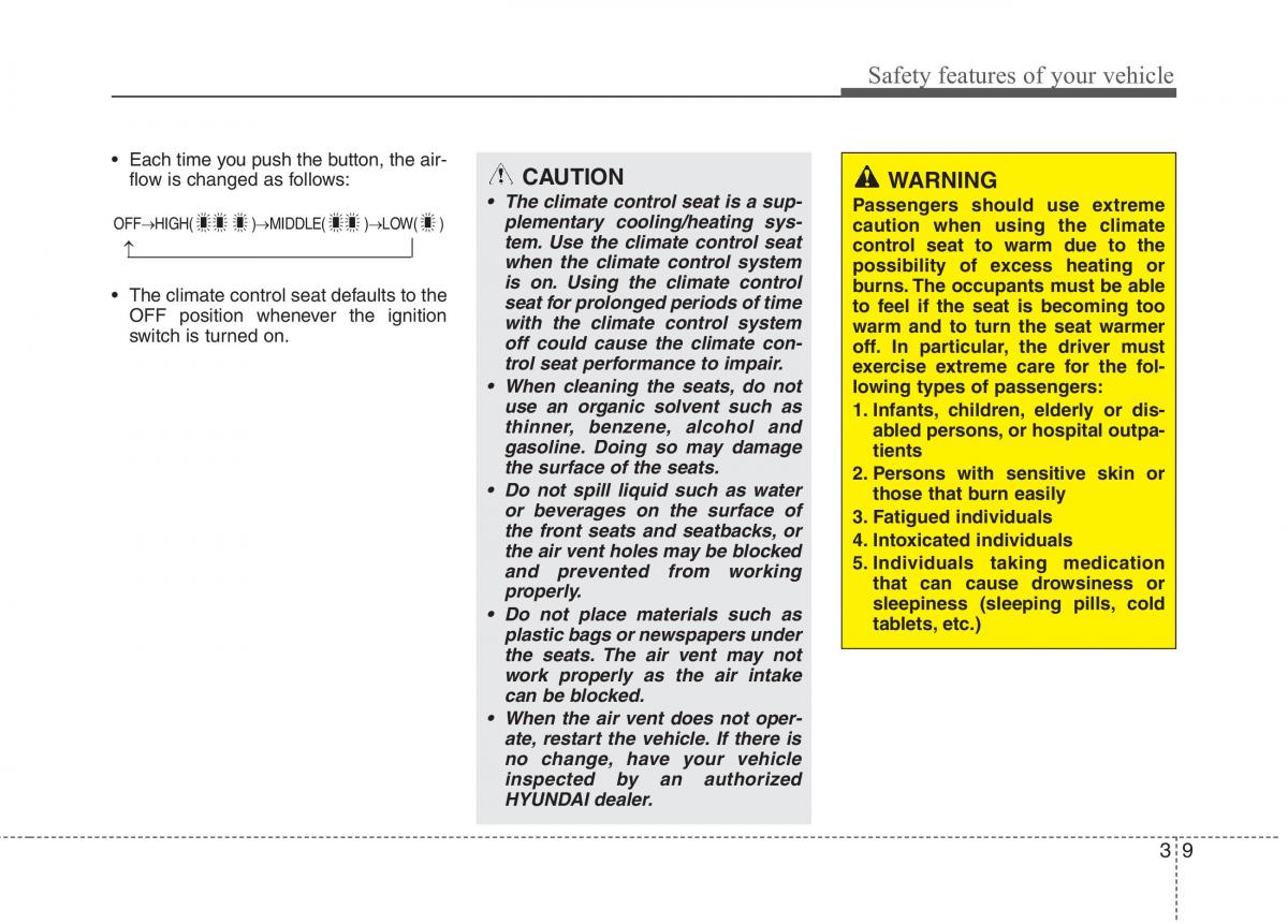 Hyundai Genesis I 1 owners manual / page 28