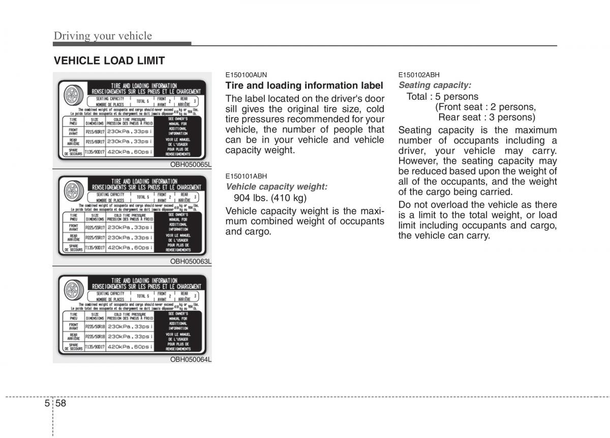 Hyundai Genesis I 1 owners manual / page 285