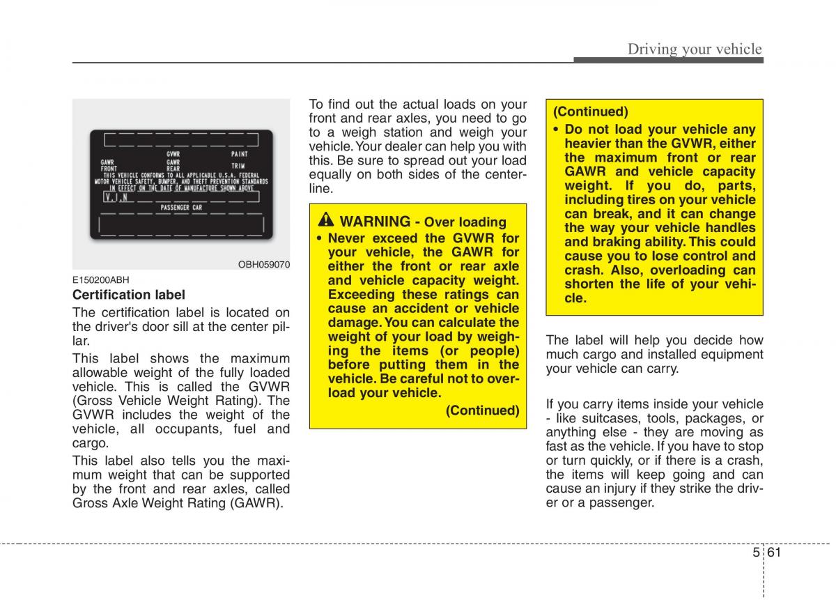 Hyundai Genesis I 1 owners manual / page 288