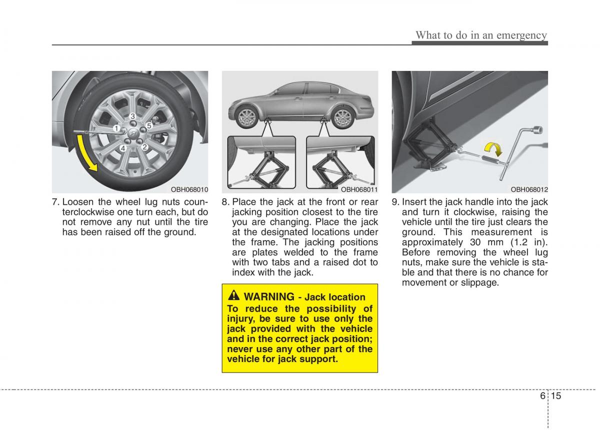 Hyundai Genesis I 1 owners manual / page 306