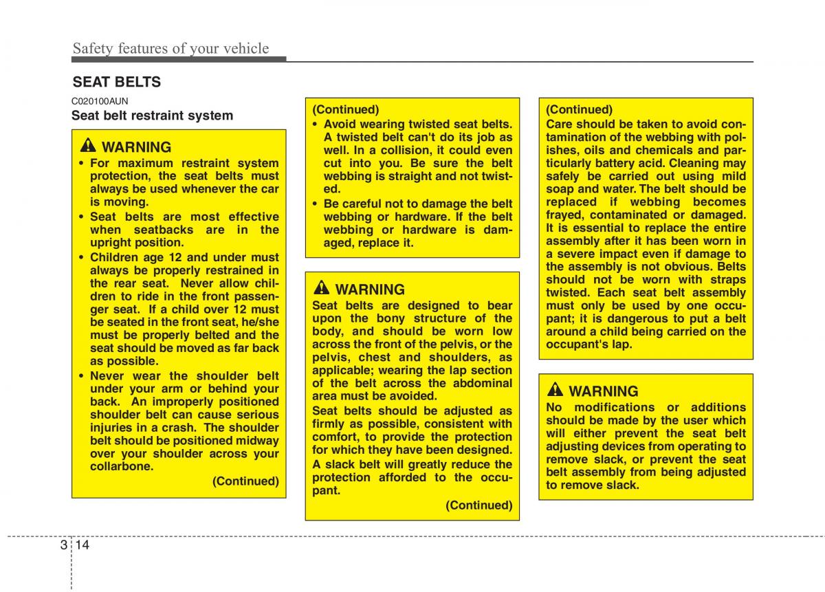 Hyundai Genesis I 1 owners manual / page 33