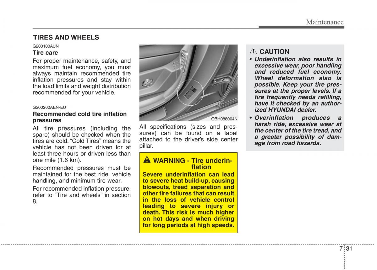 Hyundai Genesis I 1 owners manual / page 346