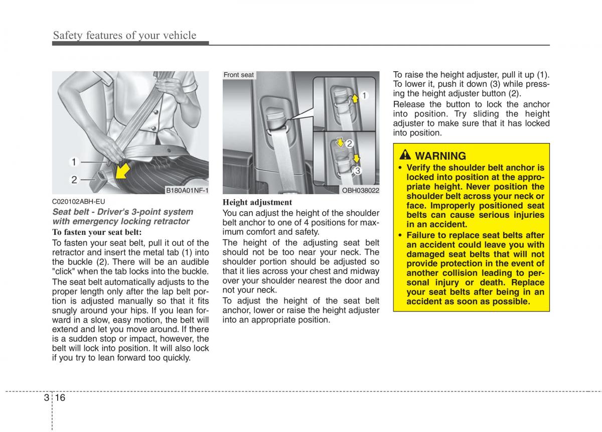 Hyundai Genesis I 1 owners manual / page 35