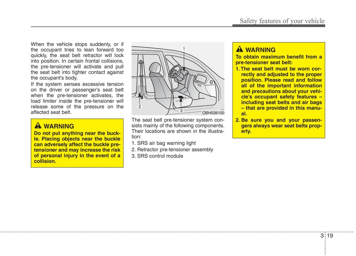 Hyundai Genesis I 1 owners manual / page 38