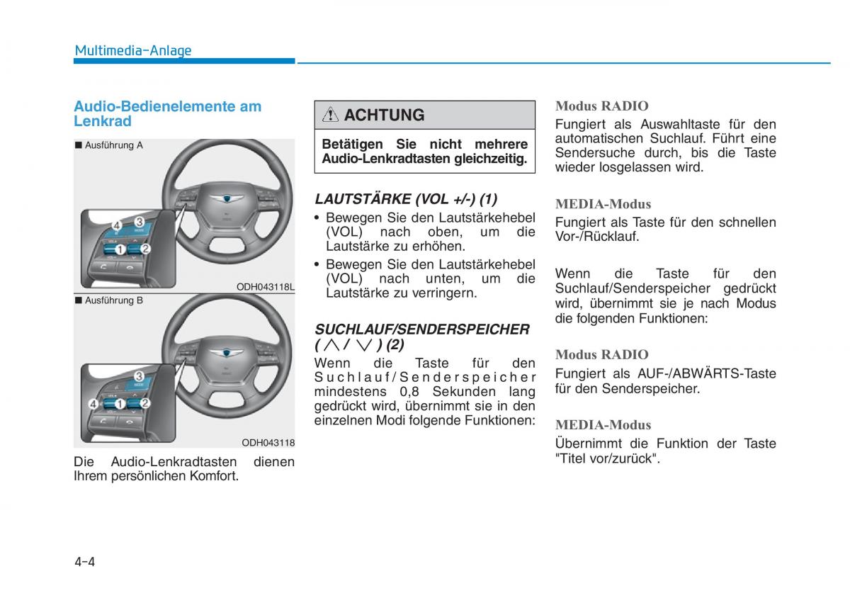 Hyundai Genesis II 2 Handbuch / page 305