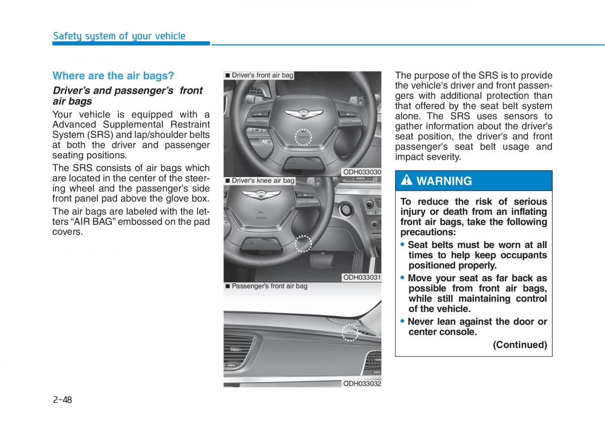 Hyundai Genesis II 2 owners manual / page 74