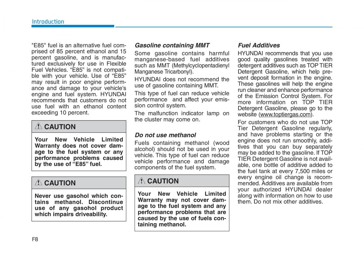 Hyundai Genesis II 2 owners manual / page 8