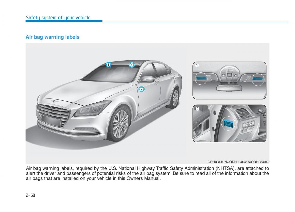 Hyundai Genesis II 2 owners manual / page 94