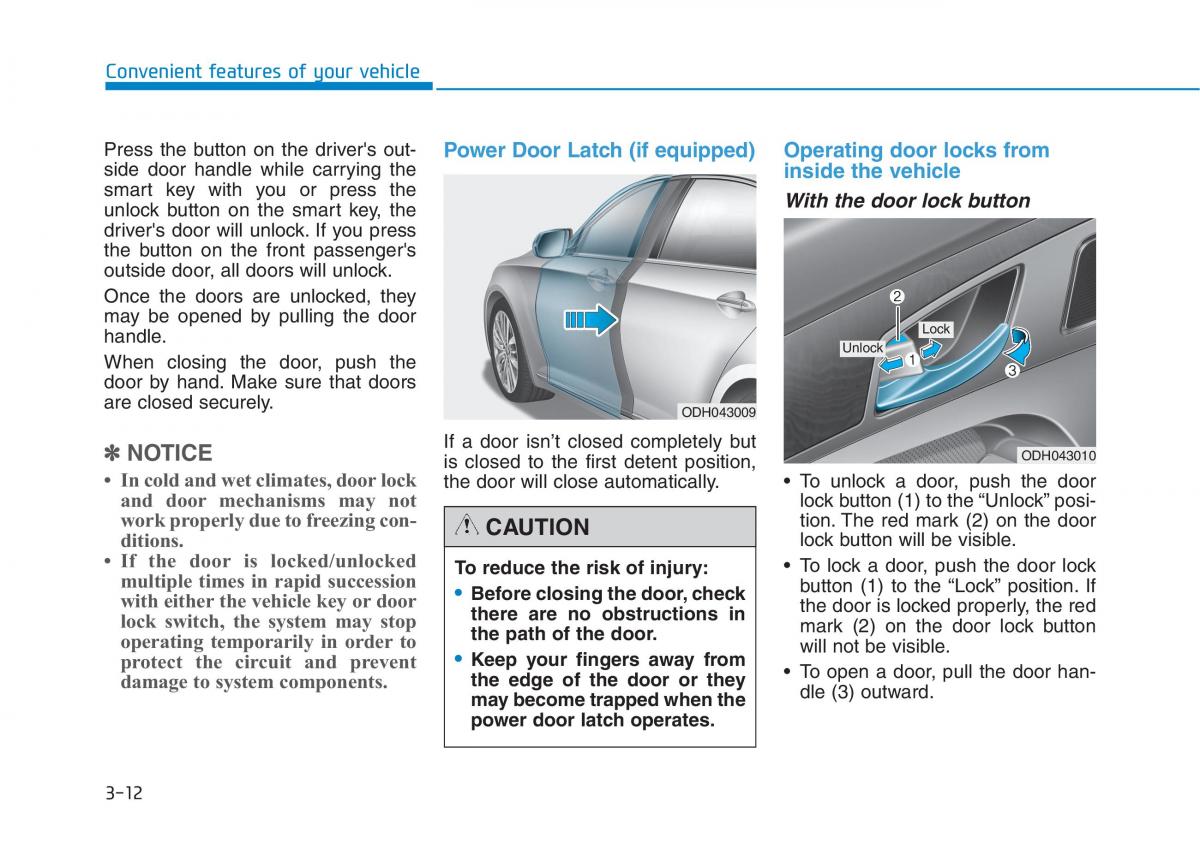 Hyundai Genesis II 2 owners manual / page 106