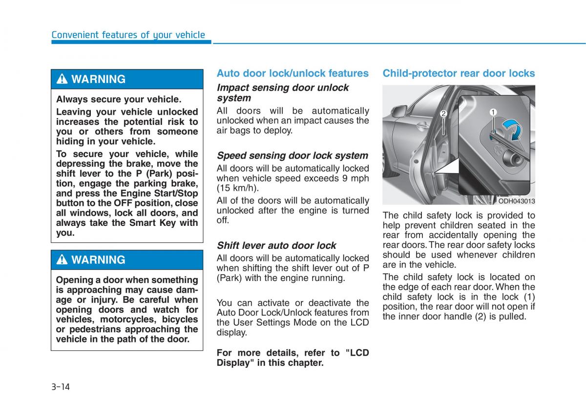 Hyundai Genesis II 2 owners manual / page 108