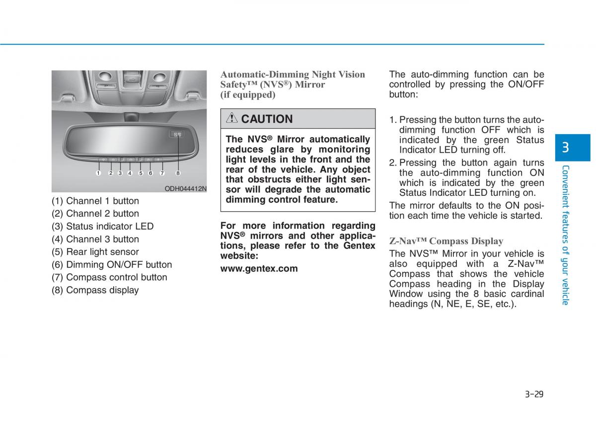 Hyundai Genesis II 2 owners manual / page 123