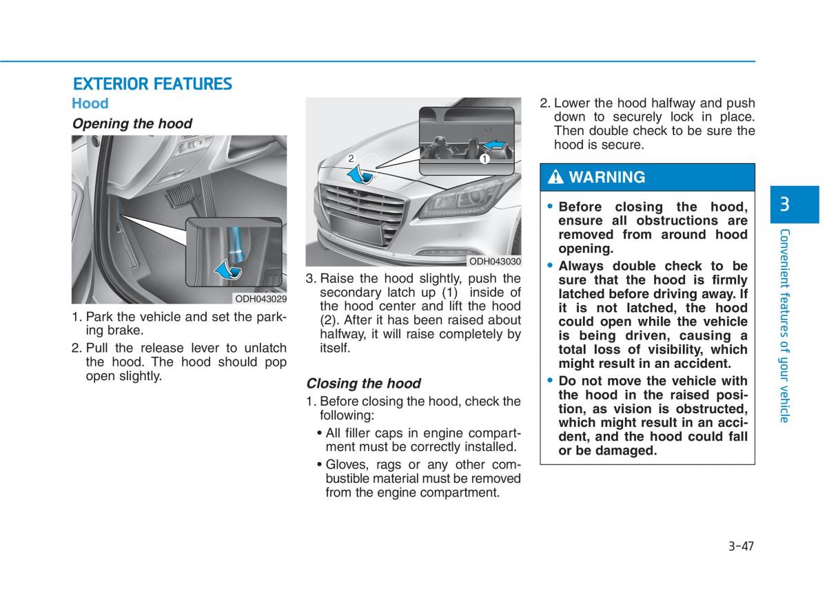 Hyundai Genesis II 2 owners manual / page 141