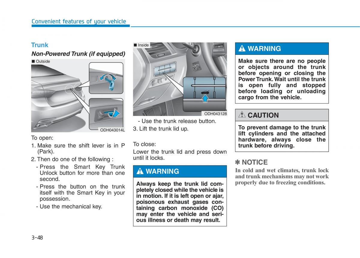 Hyundai Genesis II 2 owners manual / page 142