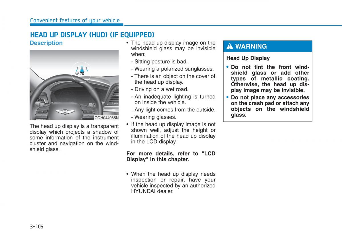 Hyundai Genesis II 2 owners manual / page 200