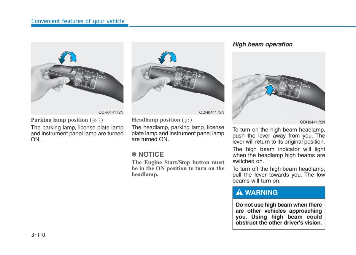 Hyundai Genesis II 2 owners manual / page 204