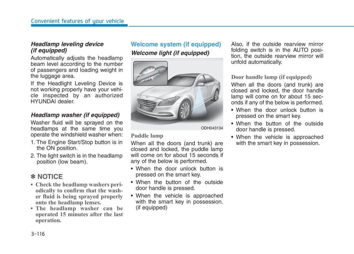 Hyundai Genesis II 2 owners manual / page 210