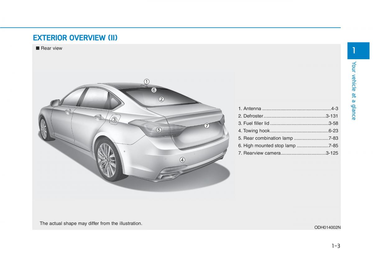 Hyundai Genesis II 2 owners manual / page 22