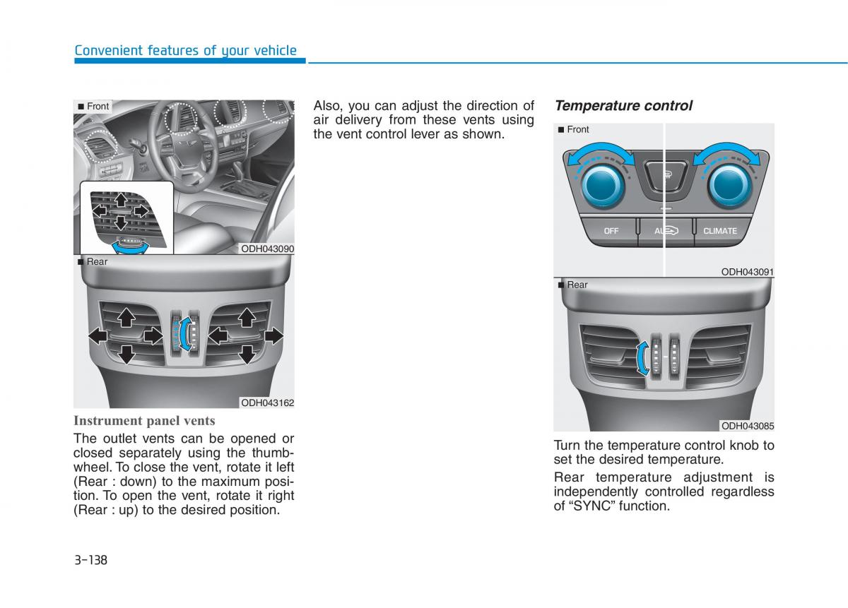 Hyundai Genesis II 2 owners manual / page 232