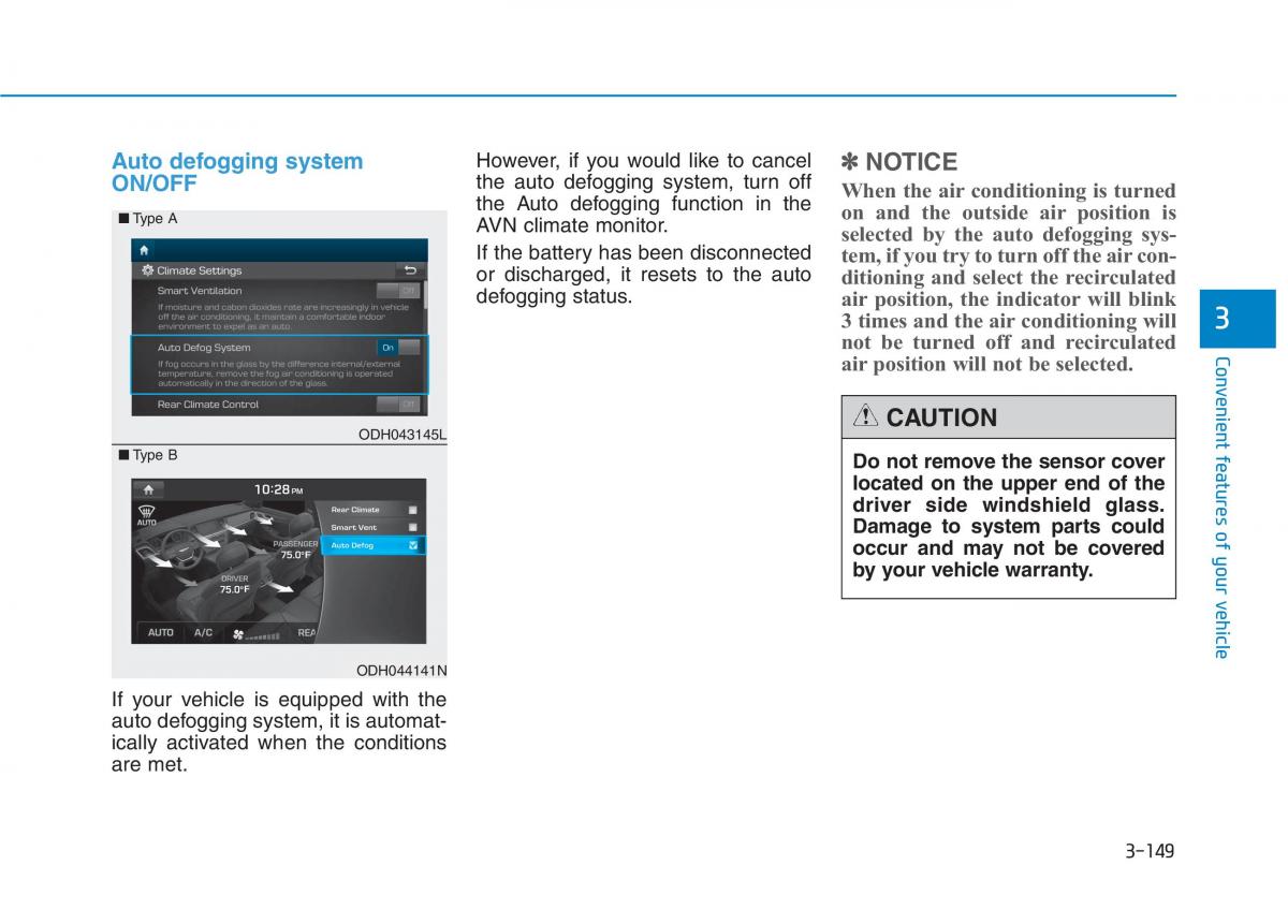 Hyundai Genesis II 2 owners manual / page 243