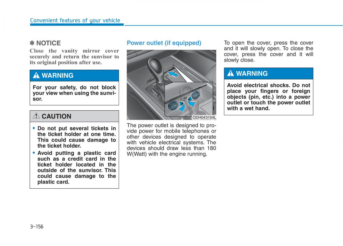 Hyundai Genesis II 2 owners manual / page 250