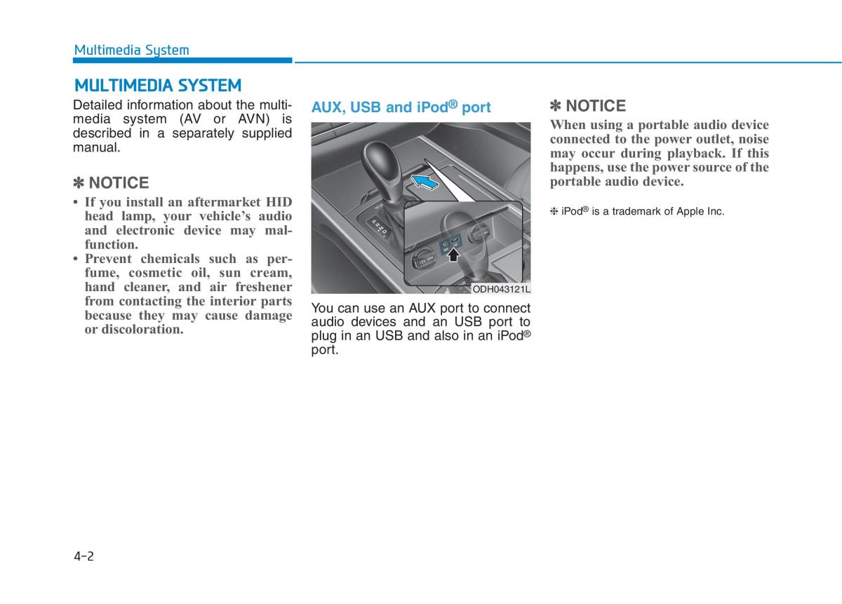 Hyundai Genesis II 2 owners manual / page 257