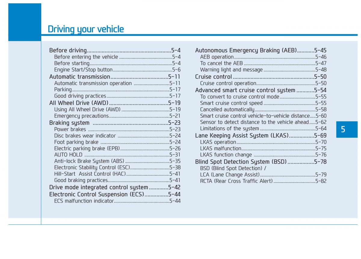 Hyundai Genesis II 2 owners manual / page 261