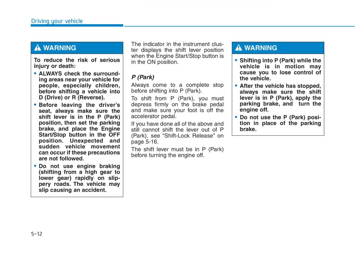 Hyundai Genesis II 2 owners manual / page 272