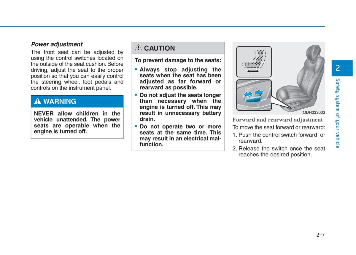 Hyundai Genesis II 2 owners manual / page 33