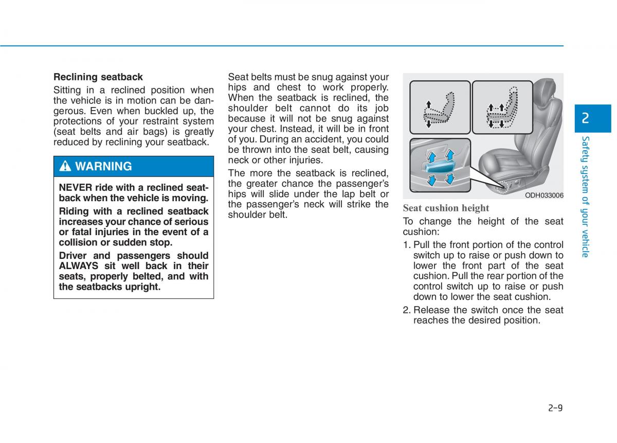 Hyundai Genesis II 2 owners manual / page 35