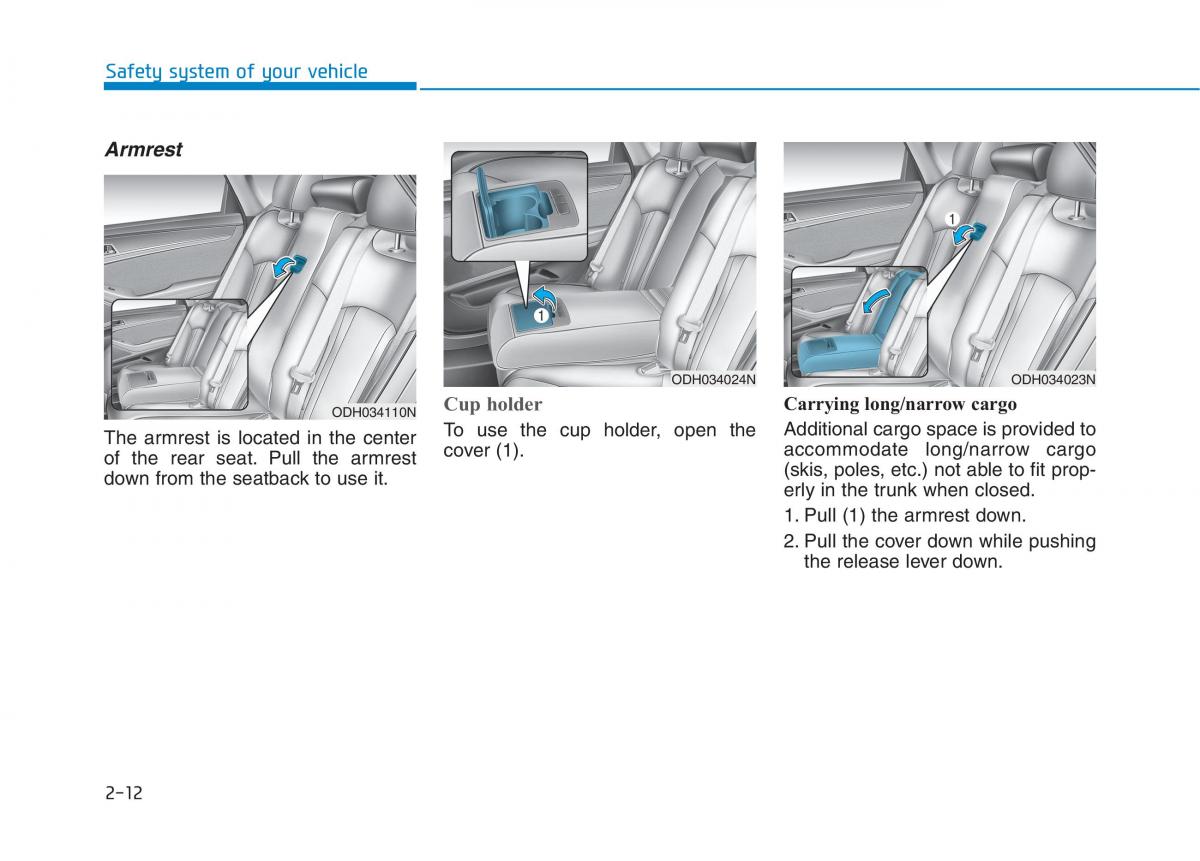 Hyundai Genesis II 2 owners manual / page 38