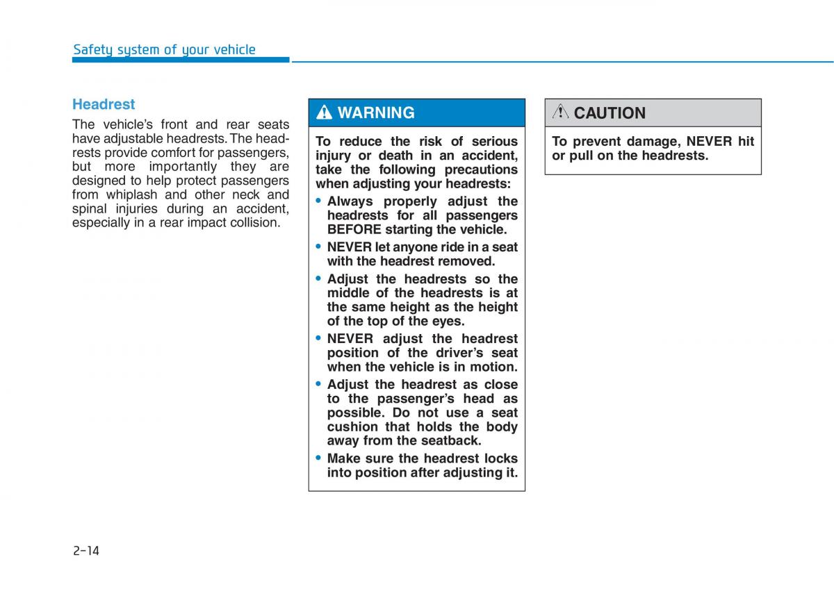 Hyundai Genesis II 2 owners manual / page 40