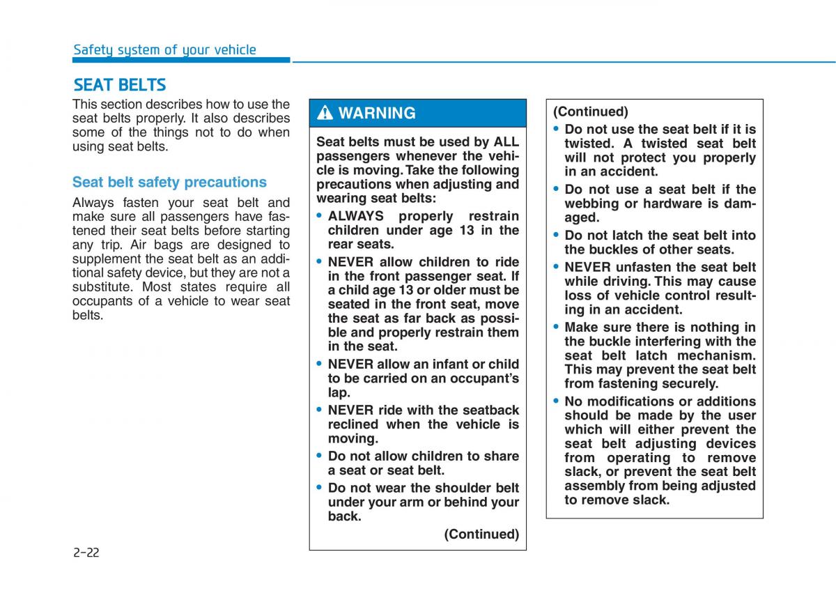 Hyundai Genesis II 2 owners manual / page 48