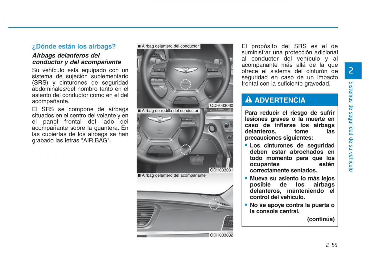 Hyundai Genesis II 2 manual del propietario / page 71