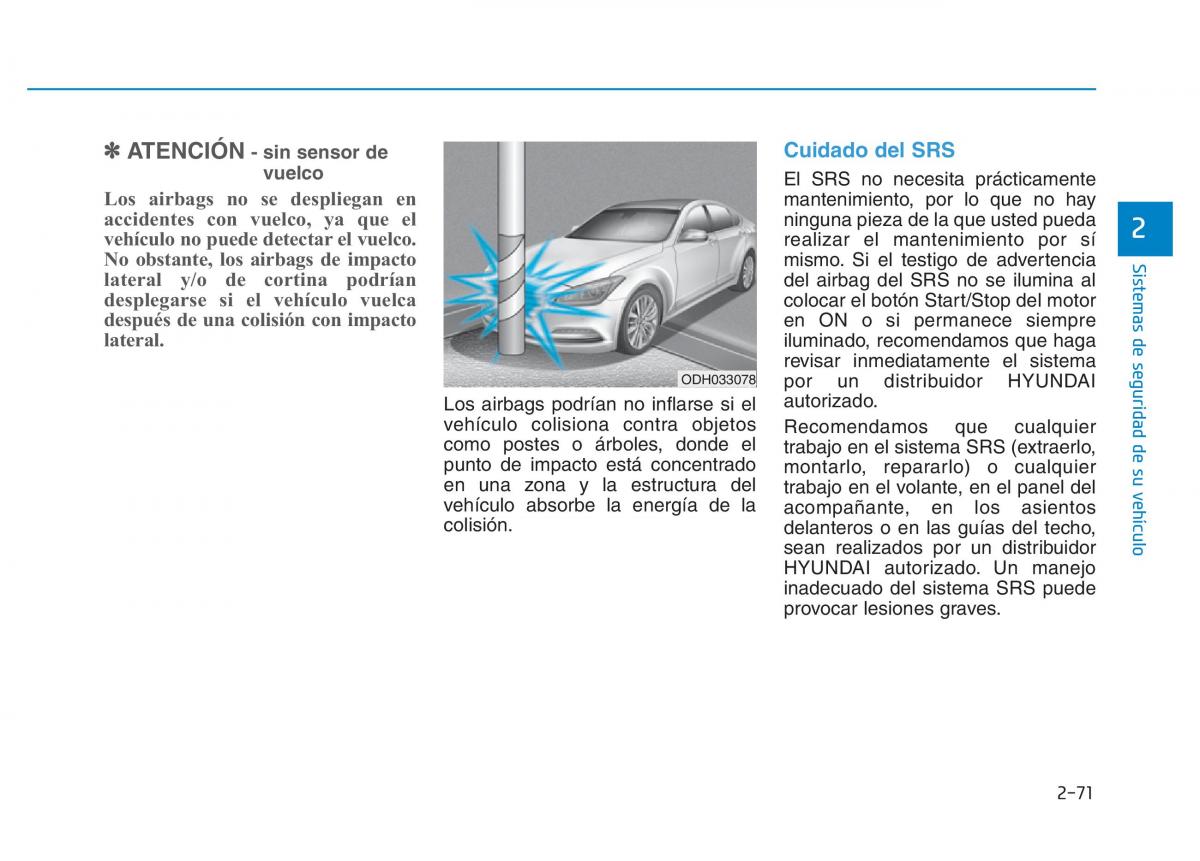 Hyundai Genesis II 2 manual del propietario / page 87