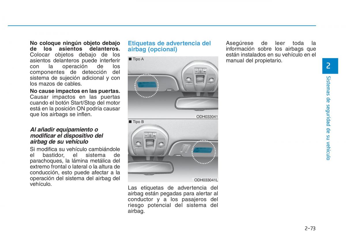 Hyundai Genesis II 2 manual del propietario / page 89