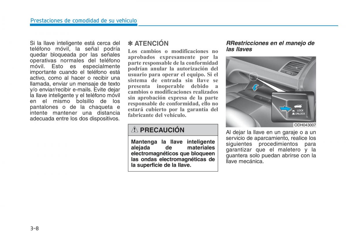 Hyundai Genesis II 2 manual del propietario / page 100