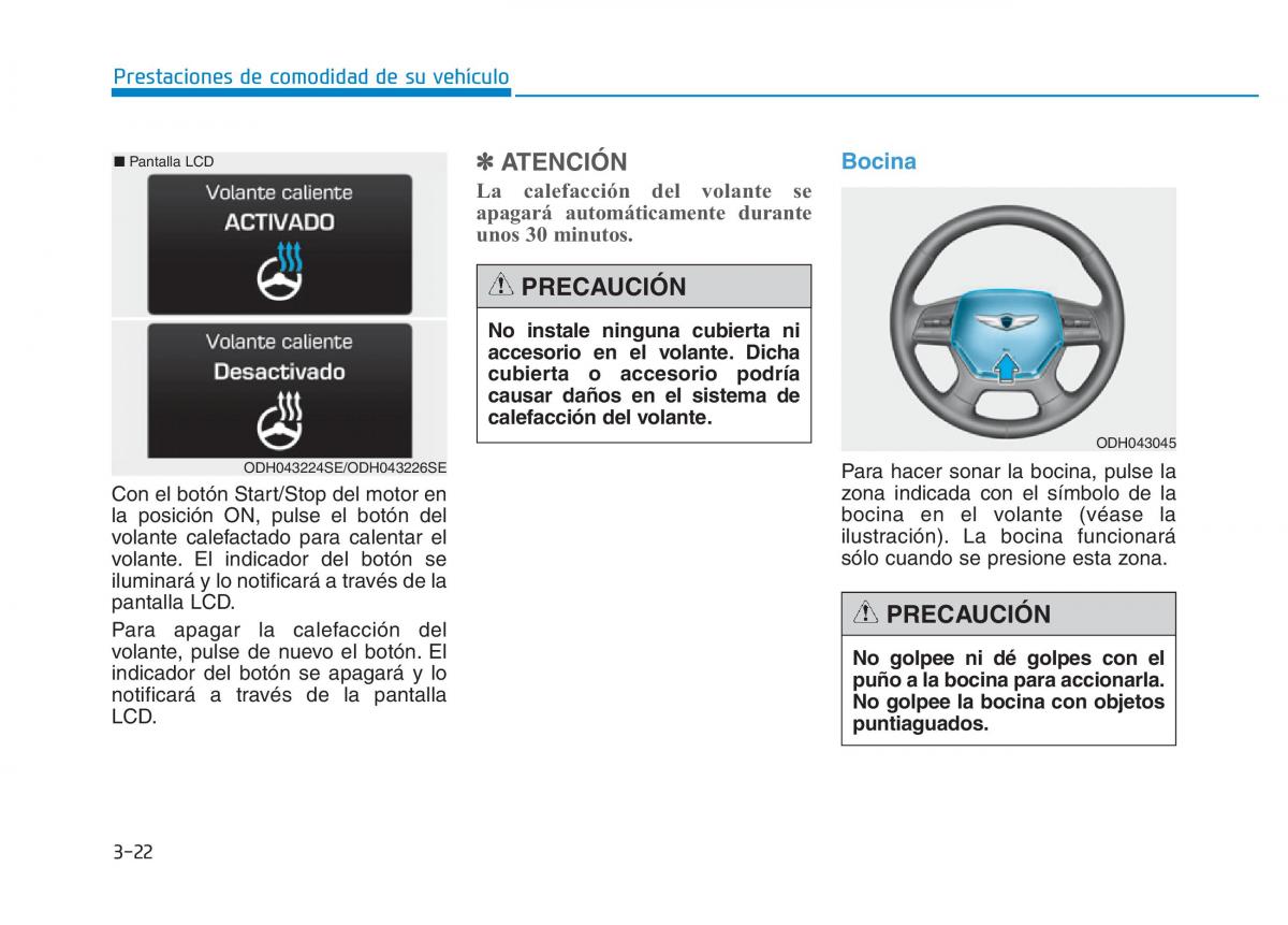 Hyundai Genesis II 2 manual del propietario / page 114