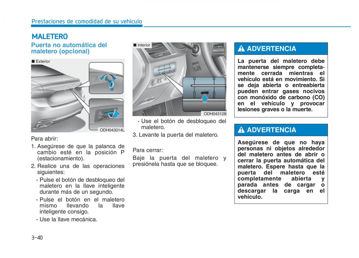 Hyundai Genesis II 2 manual del propietario / page 132